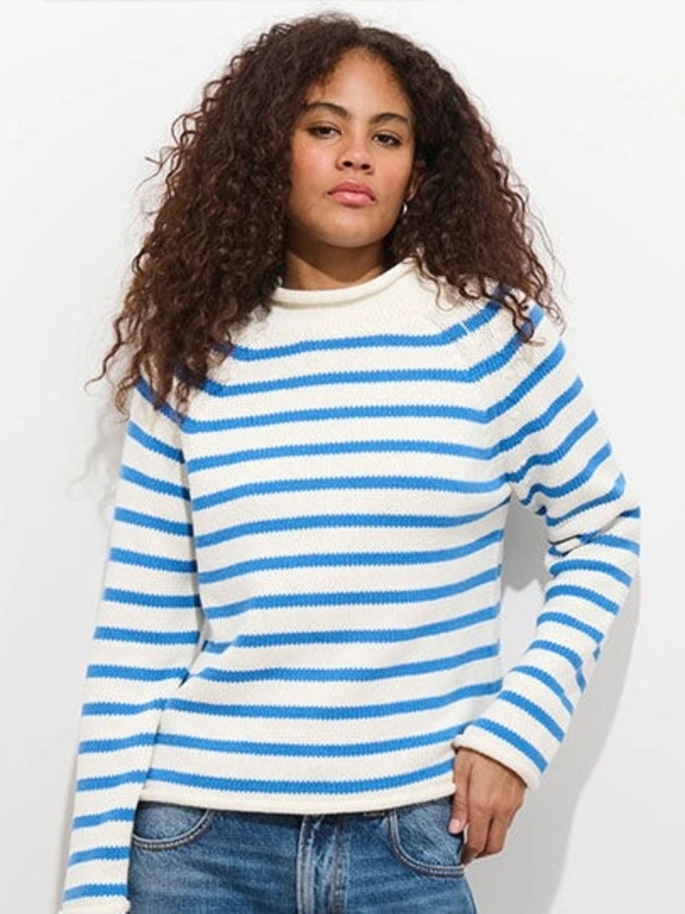 NWT Alex Mill Eastport Stripe Roll Neck Size XS